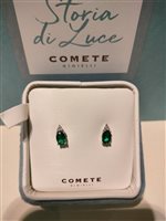 Pendientes Comete Mujer in Oro Smeraldo ORB 1071 - ORB 1071